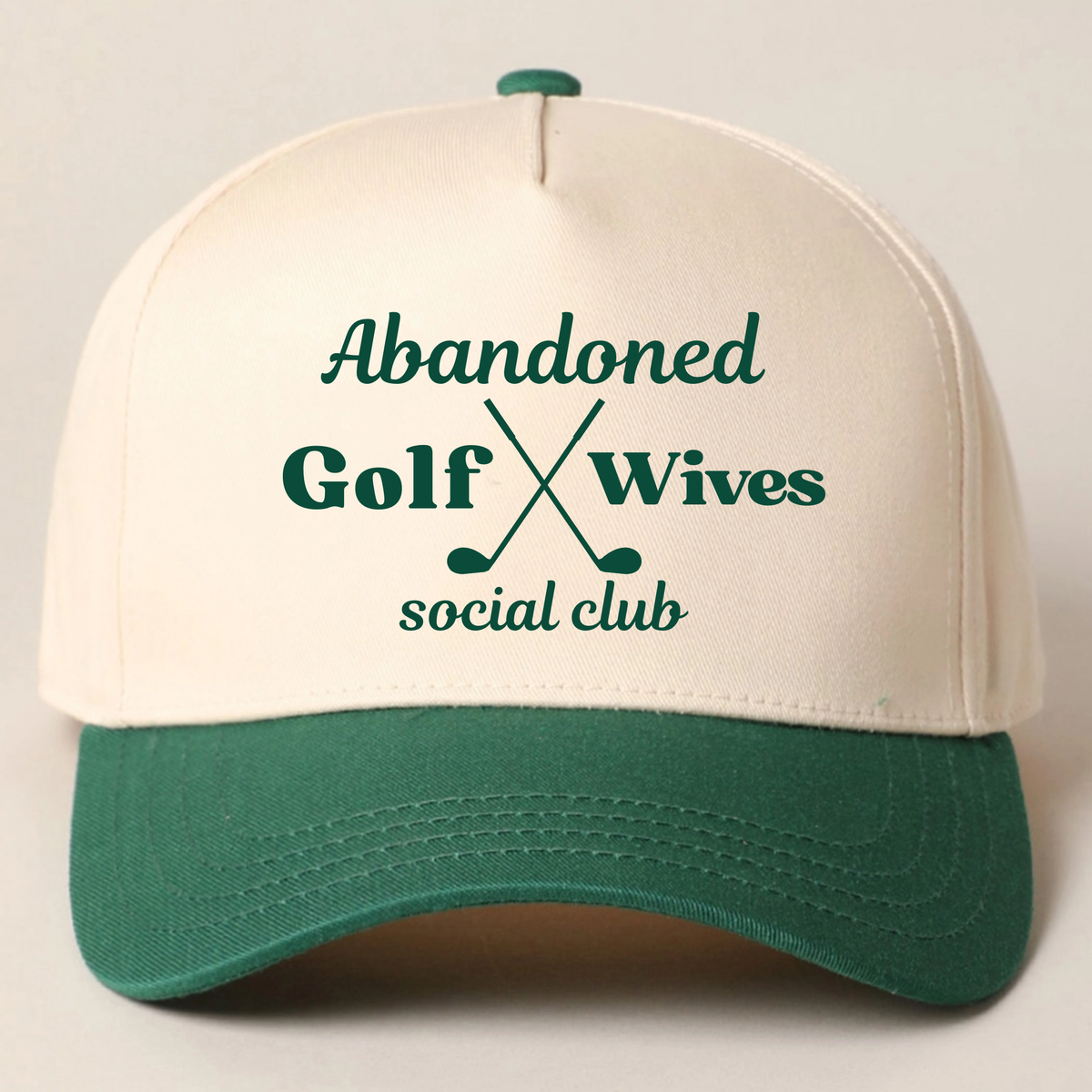 Abandoned Wives Golf Hat Abandoned Golf Wives Social Club Trucker Hat Golf Wife  main image 4
