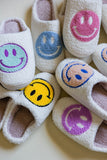 Red Smiley Face Slippers