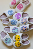 Pink Smiley Face Slippers