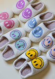 Yellow Smiley Face Slippers