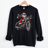 Santa Claus Motorcycle- Comfort Colors