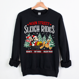 Sleigh Rides Sweatshirt- Black