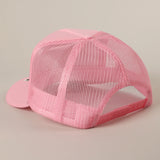 Arizona- Mesh Trucker Hat (Pink)