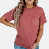 AZ Pocket Tee- Cumin