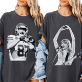 TS & Kelce Hearts- Comfort Colors