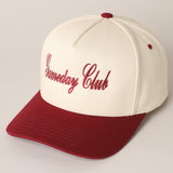 Gameday Club- Trucker Hat (Maroon)