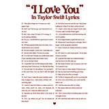 TS- I Love You Lyrics