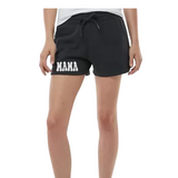 Mama- Black Hoodie & Shorts