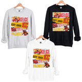 KC Magazine (Shirt/Sweatshirt)- Ash/White/Black
