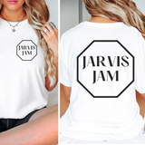 Jarvis Jam: White & Black Shirts
