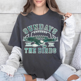 Sundays are for the Birds (Shirt)- Ivory/Pepper
