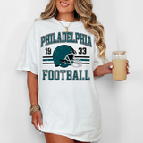 Philly Football (Shirt/Sweatshirt)- White/Ash