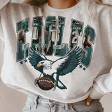 Eagles (Shirt/Sweatshirt)- White/Ash