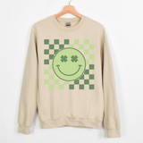 Shamrock Smiley- Sweatshirt