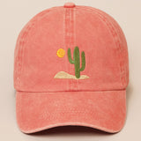 Cactus- Baseball Cap (Multiple Colors)
