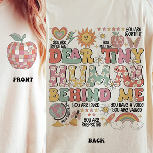 Dear Tiny Human- (Can be personalized)