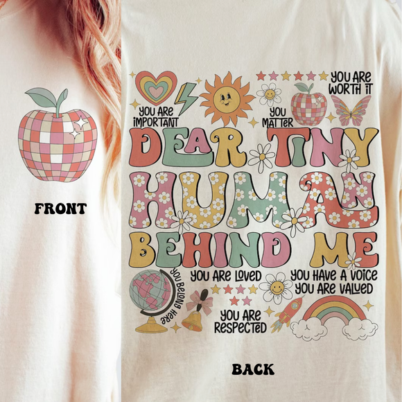 Dear Tiny Human- (Can be personalized)