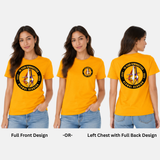 Gold Women's Tee- Relaxed Fit