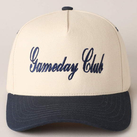 Gameday Club- Trucker Hat (Navy)