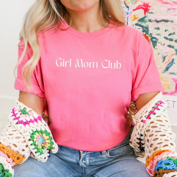 Girl Mom Club- Pink