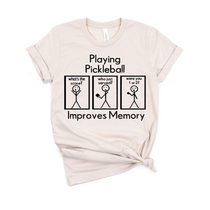 Pickleball Improves Memory- Dust