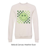 Shamrock Smiley- Sweatshirt