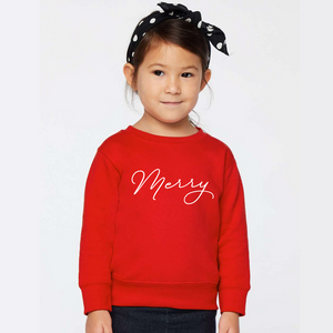 Merry Sweatshirt- Toddler