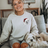 Custom Christmas Dog Breed Sweatshirt