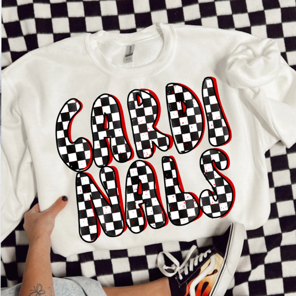 Checkered Cards (Shirt/Sweatshirt)