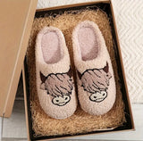Cow Slippers- PREORDER (Ships end of January)