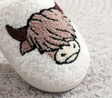 Cow Slippers- PREORDER (Ships end of January)