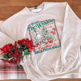 Deck These Halls- Sweatshirt (Sand)