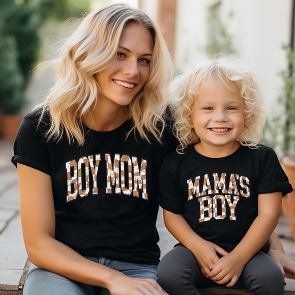 Mama's Boy - Checkered (Infant & Toddler)