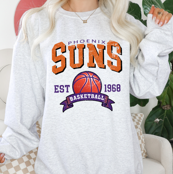 Suns Sweatshirt- Ash