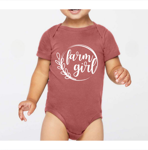 Farm Girl & Mommy's Coffee Date Onesie