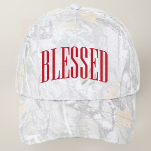 Blessed- Baseball Cap (Camo)