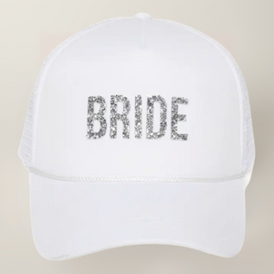 Bride Rhinestone- Mesh Trucker Hat
