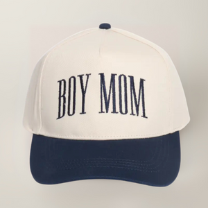 Boy Mom- Trucker Hat (Navy)