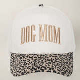 Dog Mom- Trucker Hat (Leopard)