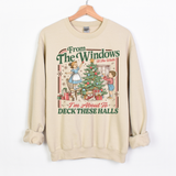 Deck These Halls- Sweatshirt (Sand)