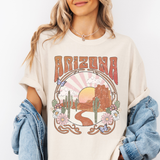 Arizona Floral Desert Tee- Comfort Colors