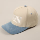 Mommin- Trucker Hat (Denim)