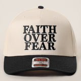Faith Over Fear- Trucker Hat (Black)