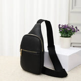 Slim Fit Sling Bag- Black