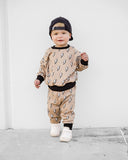 Sand Lightning Bolt Jogger Set (Preorders! Close Nov 21)