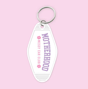 Motherhood, Messy Car Club- Keychain