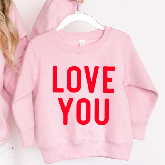 Love You- Toddler (Pink)