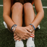Arizona OGP- Blue & Orange Hair Tie Bracelets
